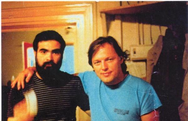 Hugo Zuccarelli and David Gilmour